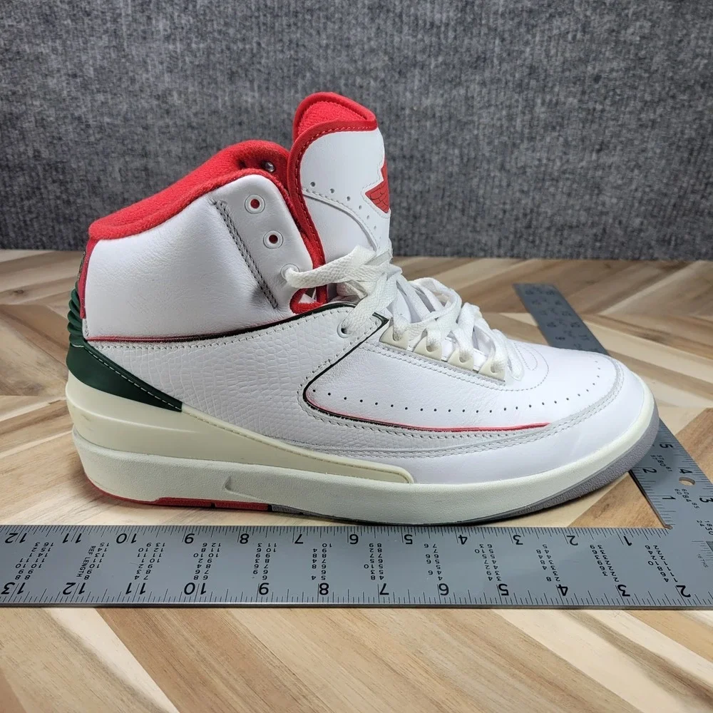 Authentic Nike Air Jordan 2 Retro Italy Origins Mens Size 11 Basketball Shoes